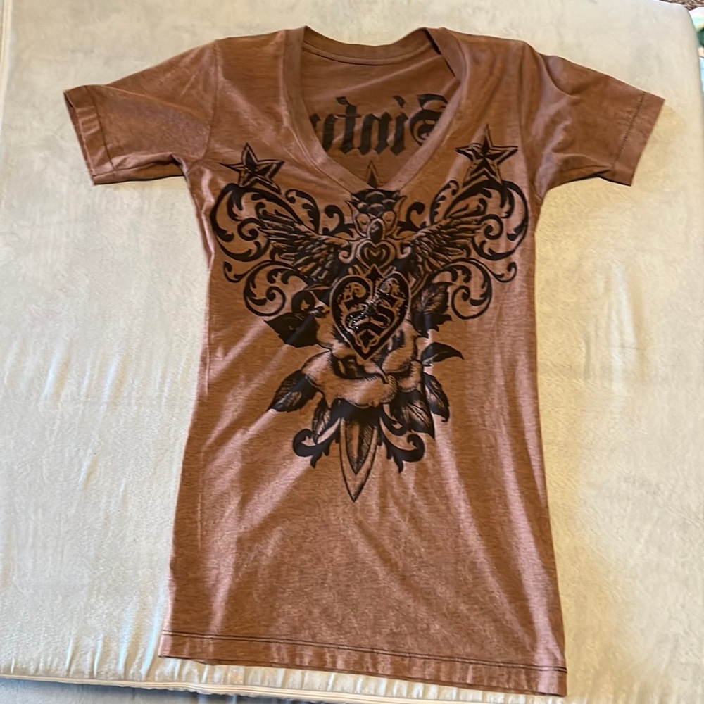 Rare Sinful short sleeve shirt